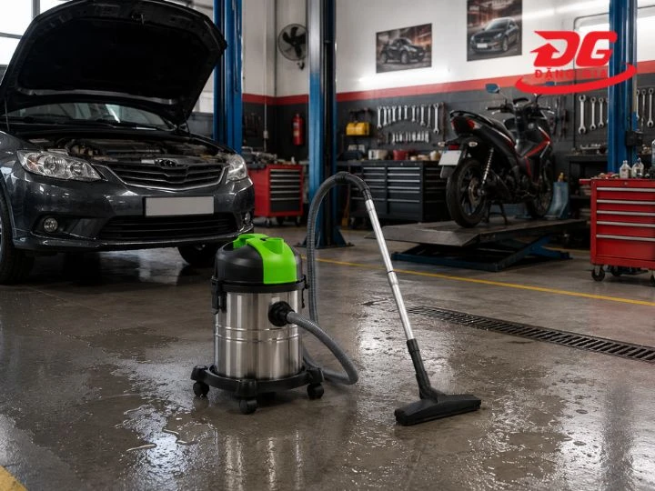 IPC YP1/20 W&D làm sạch và đánh bay mọi vết bẩn ở gara ô tô hay xe máy