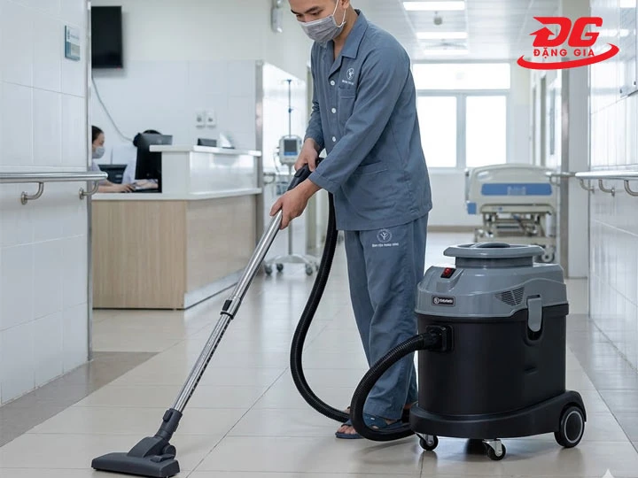 Máy hút bụi không ồn Kumisai KMS-21A hoạt động êm