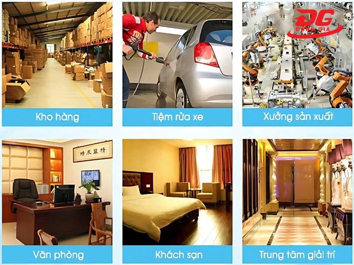 Ứng dụng máy hút bụi không ồn Kumisai KMS-21A