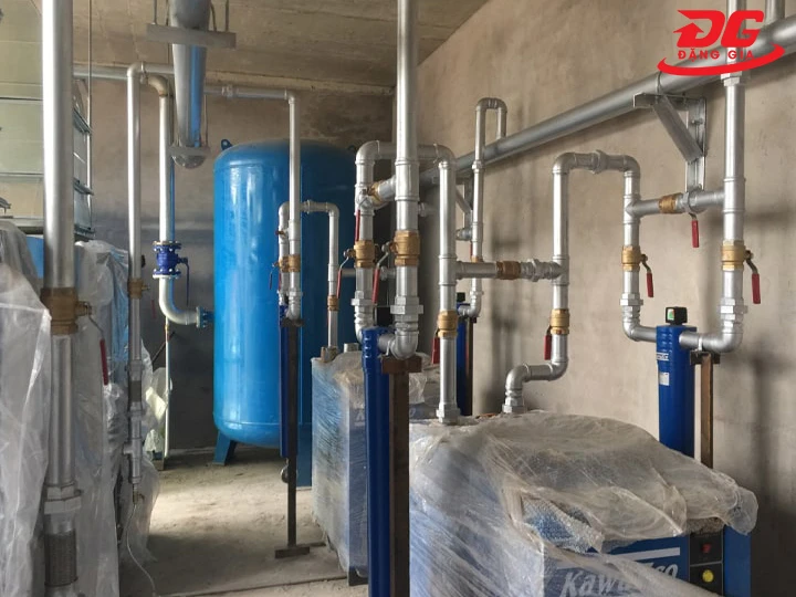 hệ thống đường ống dẫn khí nén