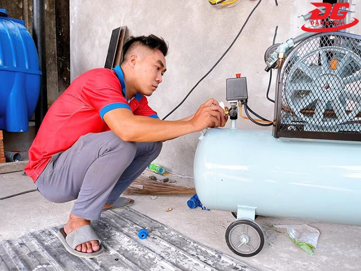 lưu ý khi sử dụng máy nén khí 3HP
