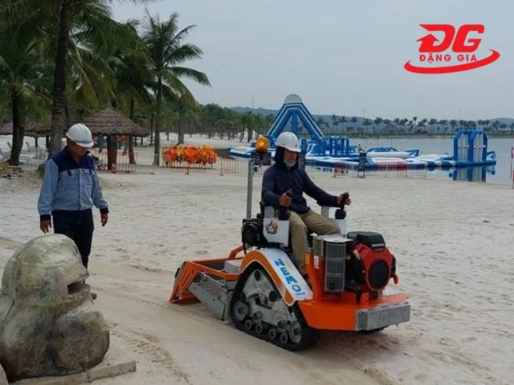 Máy quét rác bãi biển Nemo Track sạch sâu