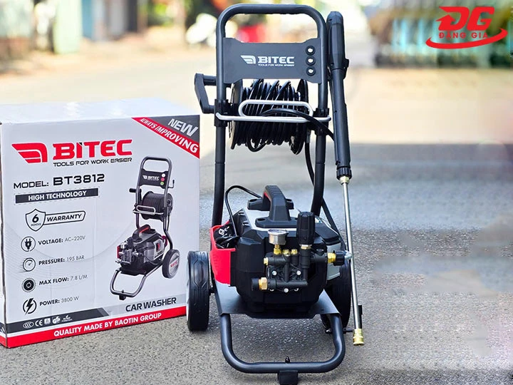 Máy rửa xe cao áp Btec BT3812