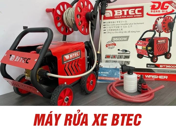 Máy rửa xe Btec