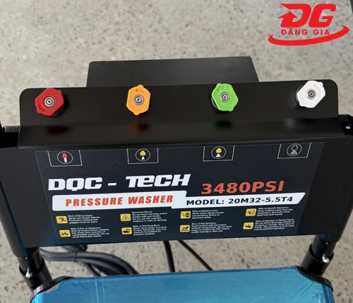 Máy rửa xe cao áp DQC - TECH 20M32-5.5T4 6