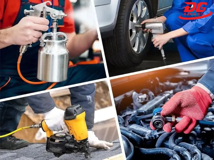 ứng dụng của khí nén