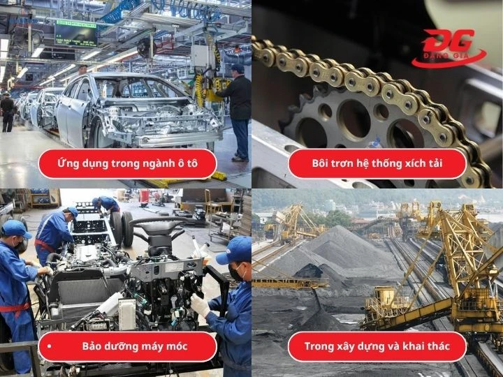 Ứng dụng của mỡ bò chịu nhiệt trong các ngành