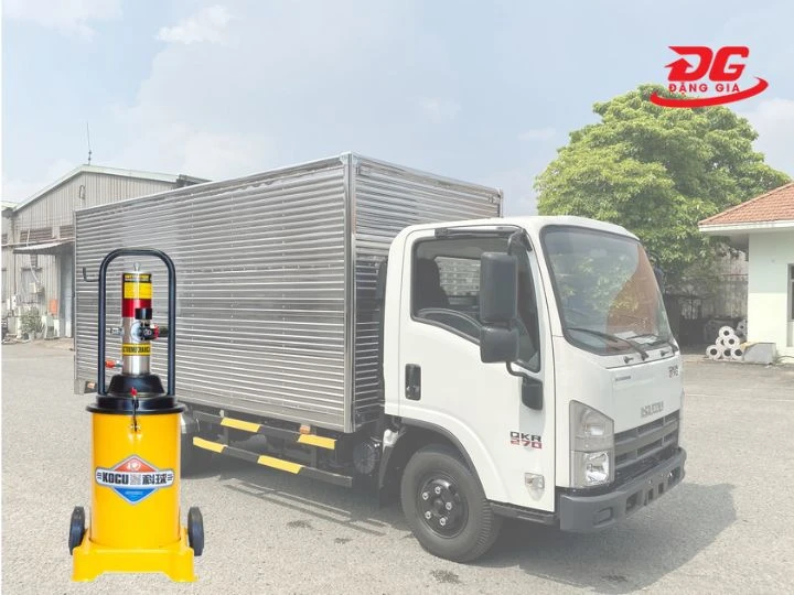Máy bơm mỡ công nghiệp cho xe tải