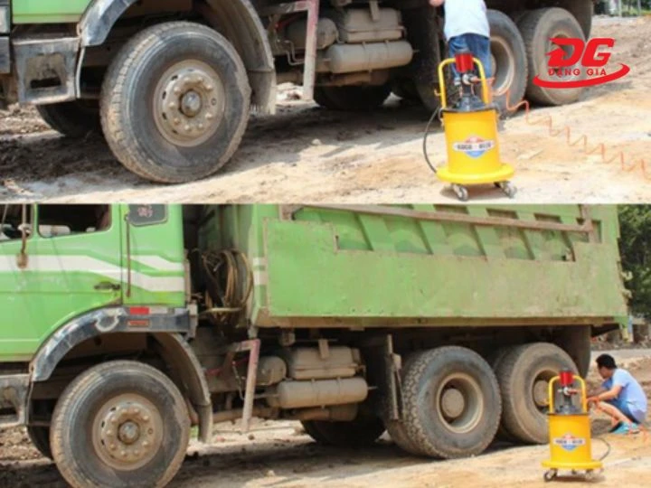 Quá trình bảo dưỡng xe diễn ra nhanh