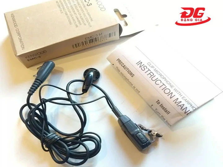 âm thanh Tai nghe bộ đàm Kenwood EMC-3