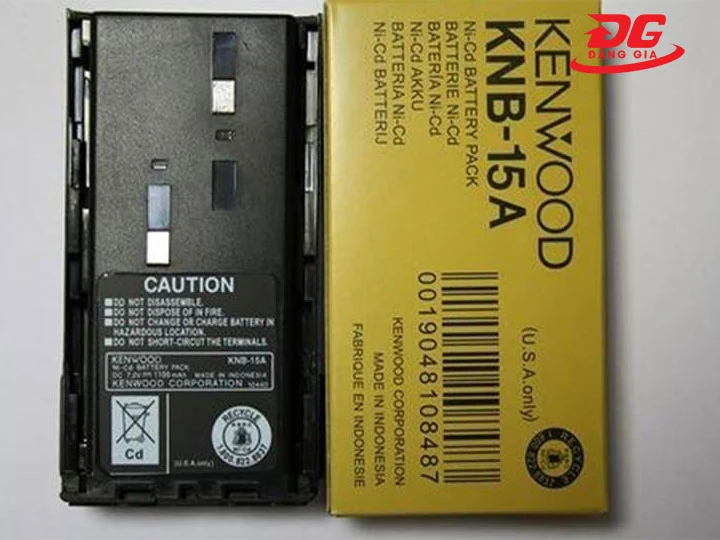 dung lượng Pin bộ đàm Kenwood KNB-15A