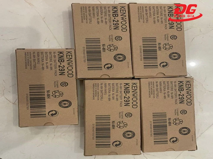 kiểm tra tem Pin bộ đàm Kenwood KNB-29N