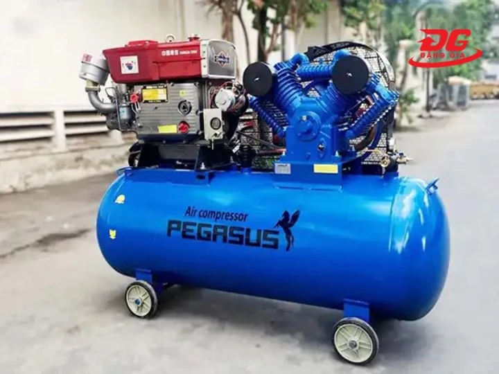 Máy nén khí chạy dầu Diesel chính hãng