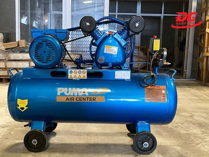 Nơi được chuyển hoá thành áp lực khí của máy nén khí phun cát