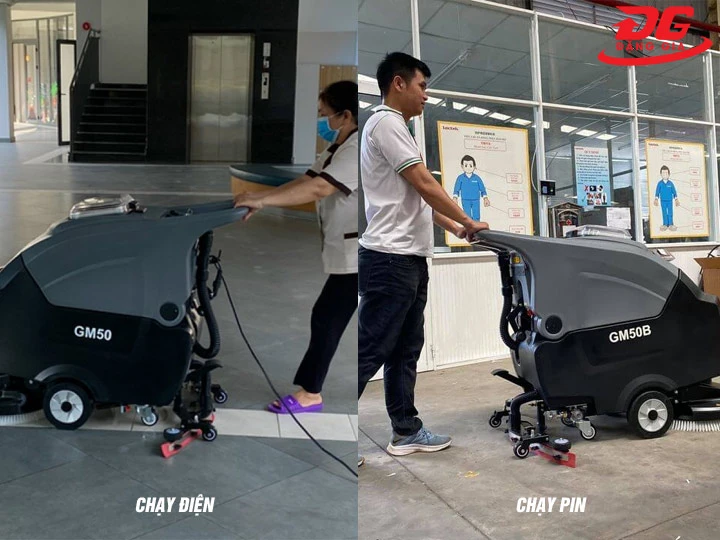 So sánh máy chà sàn pin