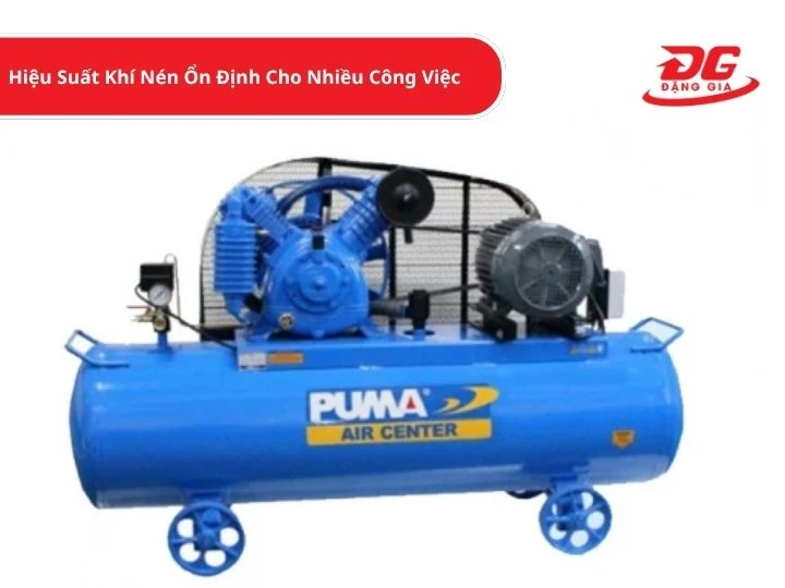 Đạt hiệu suất khí nén cao áp dụng cho nhiều ngành nghề