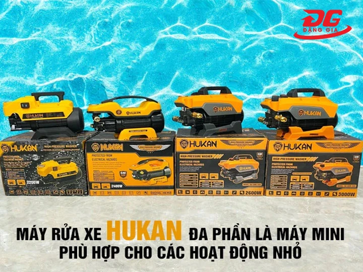 hạn chế Máy rửa xe Hukan