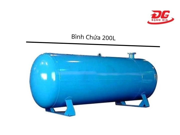 Kumisai KMS-10200 với bình chứa 200l