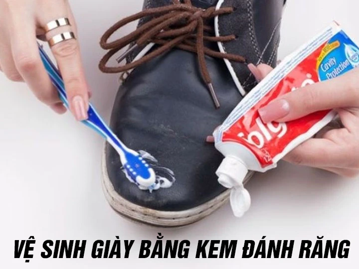 5 Bước vệ sinh giày bằng kem đánh răng hiệu quả - đơn giản