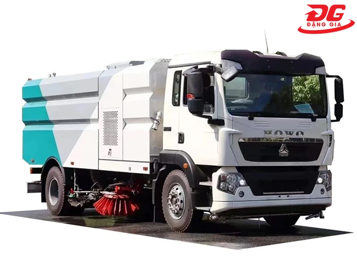 Xe quét rác Howo hút nhanh - sạch gọn kèm top model bán chạy