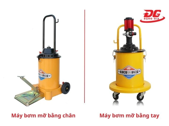 Máy bơm mỡ vận hành bằng cơ học
