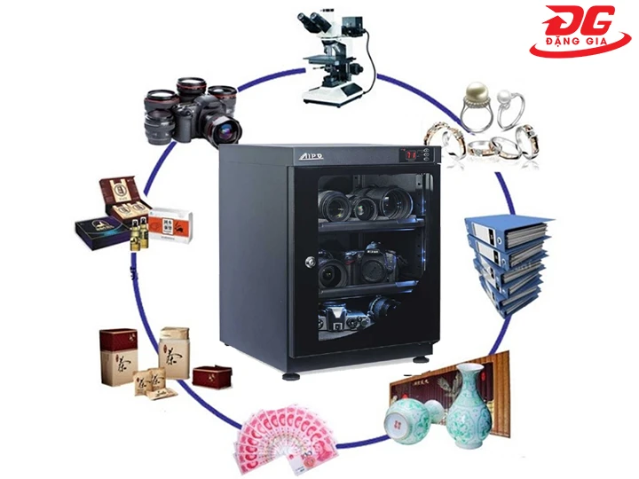 ứng dụng của tủ chống ẩm Aipo