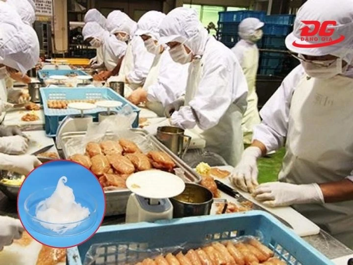 Được sử dụng trong ngành thực phẩm