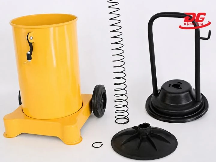 Thể tích chứa mỡ của Máy bơm mỡ khí nén Palada PD-A9