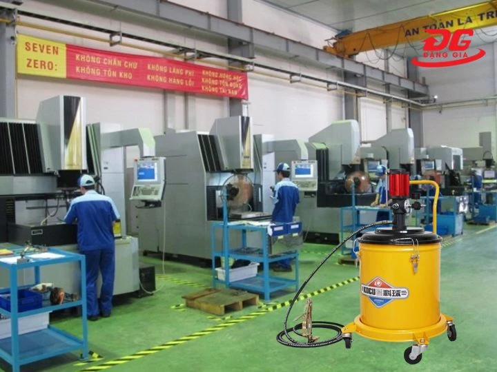 Được ứng dụng trong xưởng cơ khí cần tải trọng cao