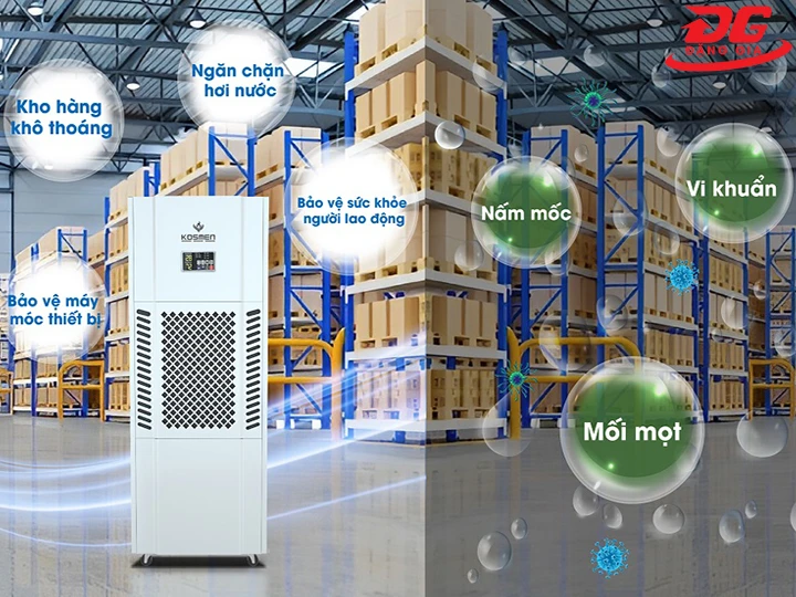 lợi ích khi sử dụng máy hút ẩm