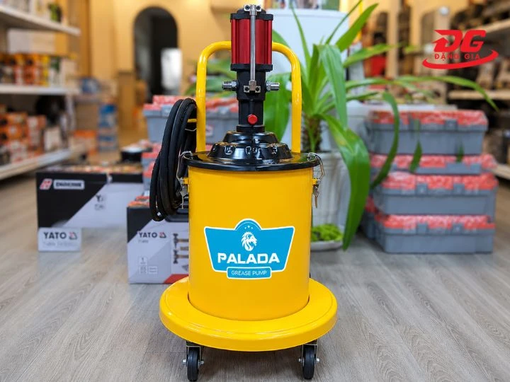 Mua máy bơm mỡ khí nén Palada PD-100 chính hãng