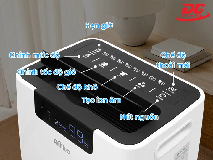 máy hút ẩm gia đình đa năng