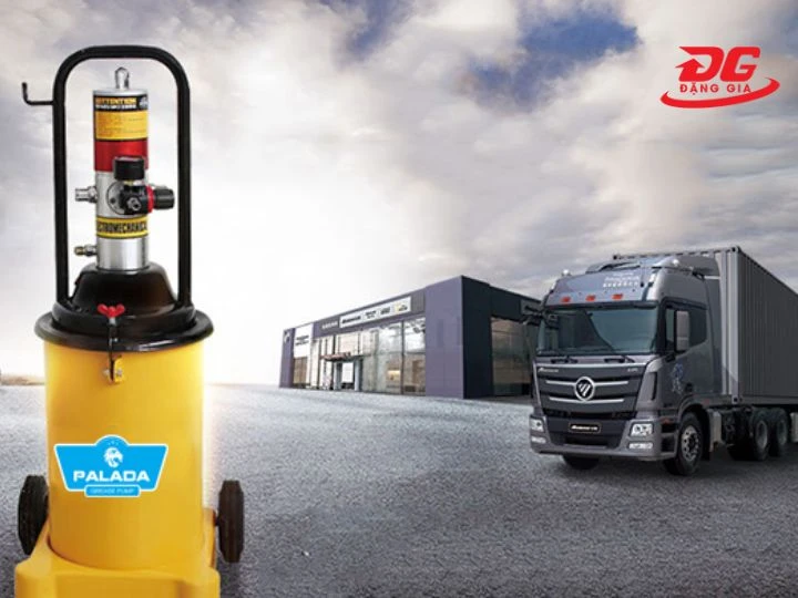 Mua máy bơm mỡ khí nén tại Đặng Gia