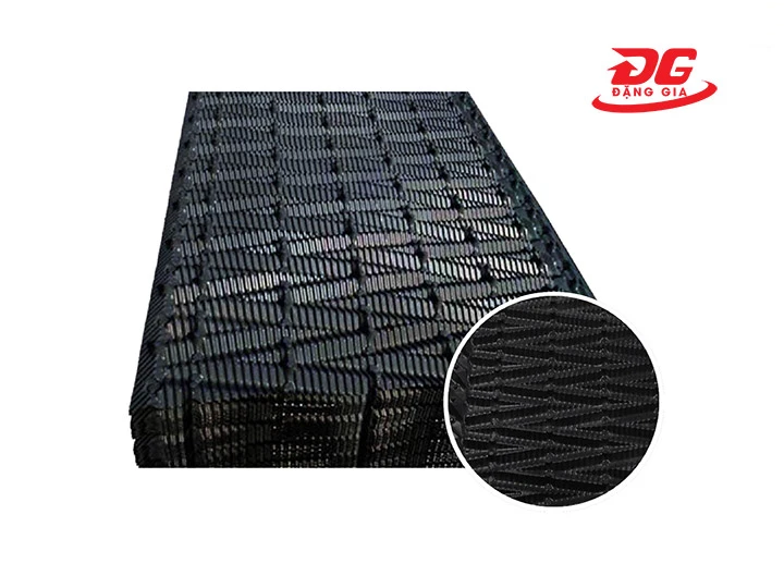 Chất liệu Tấm tản nhiệt PVC cho Tháp giải nhiệt KUKEN
