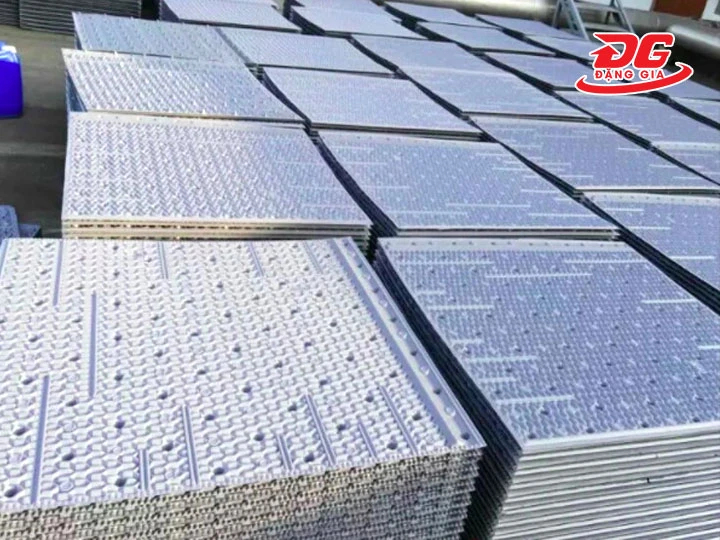 Tấm tản nhiệt dùng cho Tháp giải nhiệt SHINWA ngành nhựa