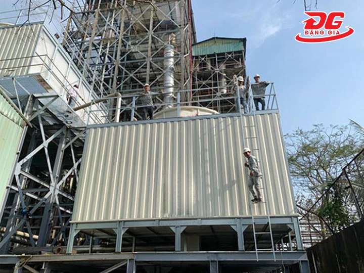 Tháp giải nhiệt Kumisai KMS 300RT 4cell 2 tổ
