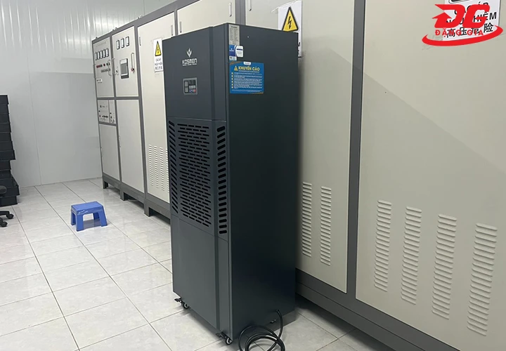 Máy hút ẩm 120L tiêu thụ bao nhiêu điện?