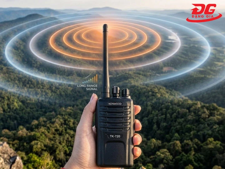 tín hiệu bộ đàm Kenwood