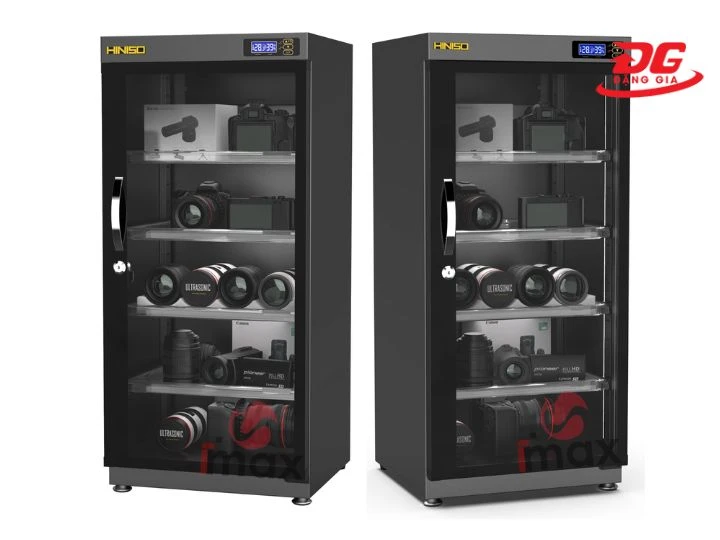 Tủ chống ẩm Hiniso DS-125S bảo quản thiết bị khỏi nấm mốc