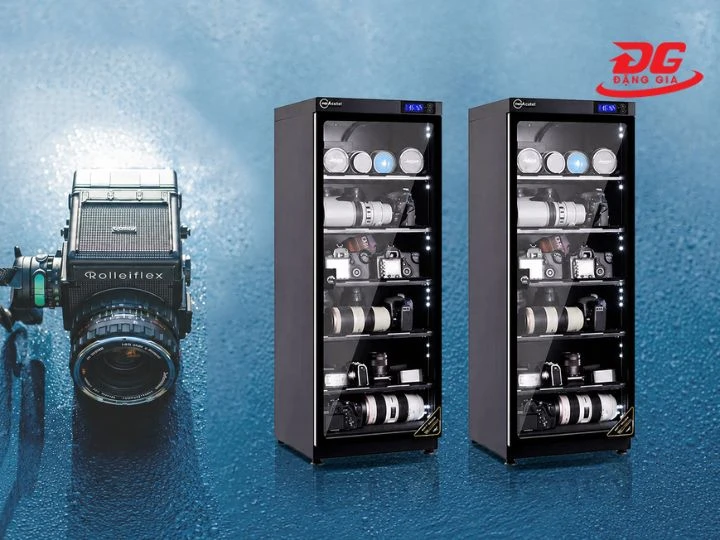 Tủ chống ẩm Nikatei NC-120S với khả năng cách ẩm tốt