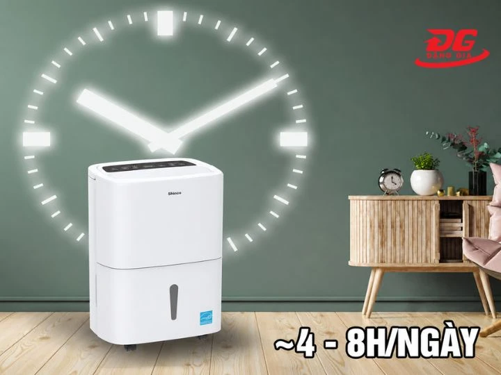 Có nên bật máy hút ẩm cả ngày không? Sự thật bạn nên biết