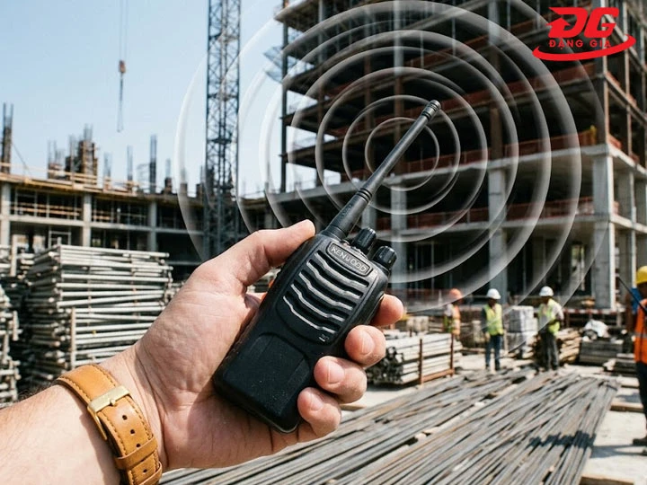 máy bộ đàm Kenwood TK 608 xuyên cản tốt