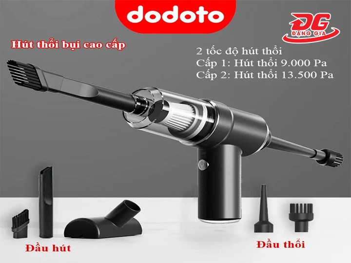 Máy hút bụi quần áo mini Dodoto DT01