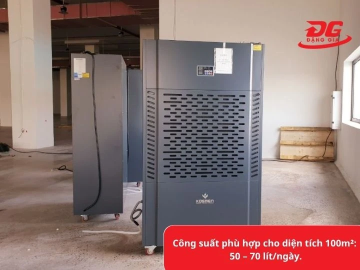 Top 7 máy hút ẩm cho phòng 100m2 hút khỏe, tiết kiệm điện