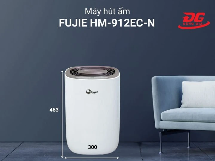 Máy hút ẩm không khí Fujie vận hành êm ái