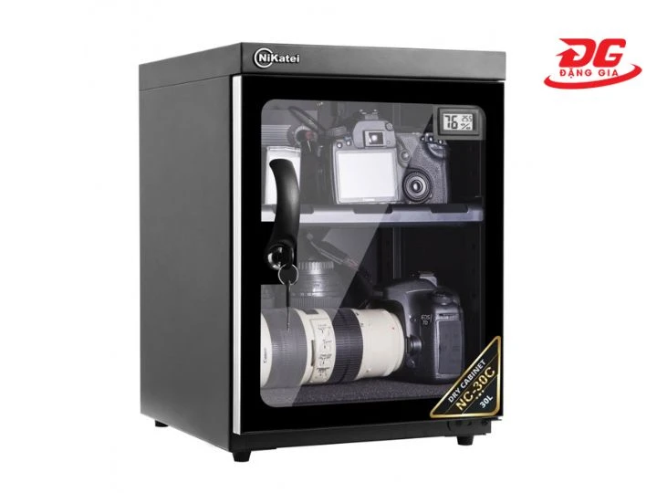Tủ chống ẩm Nikatei trên 100 lít thiết kế rộng rãi