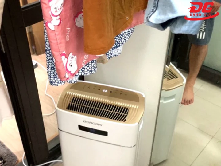đặt máy ở vị trí phù hợp