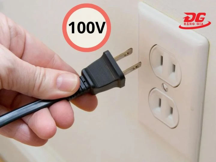 Nhật sử dụng điện áp 100v