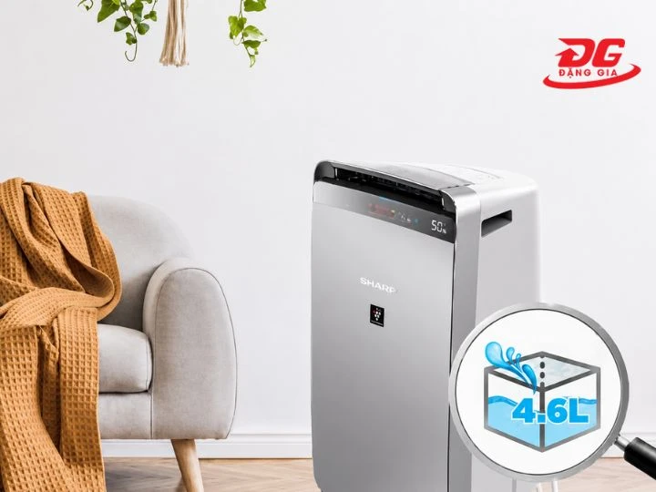 Sharp DW-J27FV-S với hệ thống lọc không khí chuyên sâu