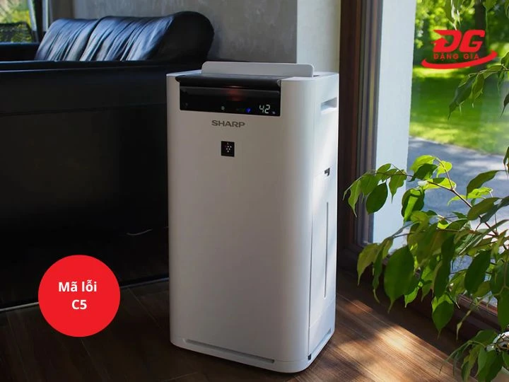 Máy hút ẩm không khí sharp báo lỗi c5